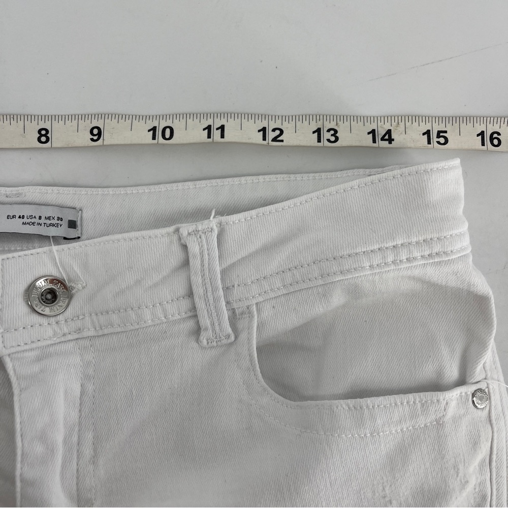 ZARA White Skinny Jeans - Picture 9 of 11